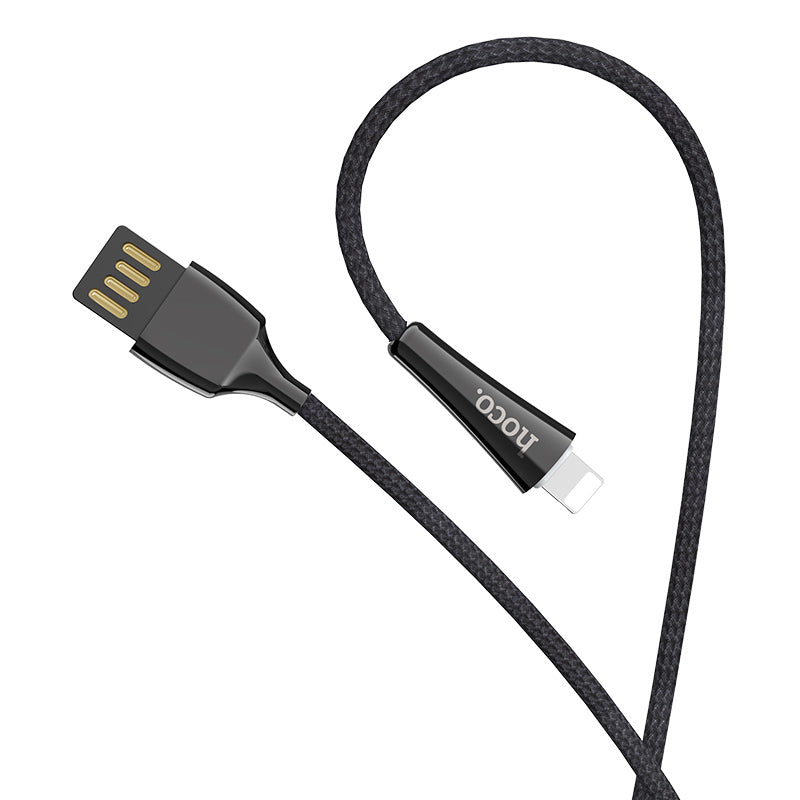 Cable USB to Lightning «U41 Soft light» charging data sync