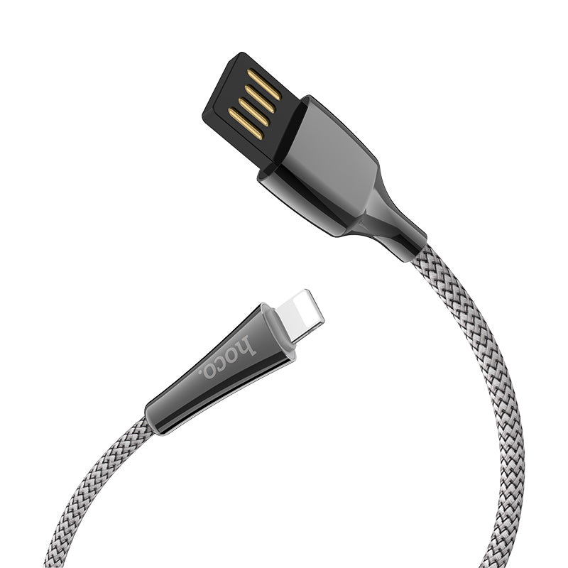 Cable USB to Lightning «U41 Soft light» charging data sync
