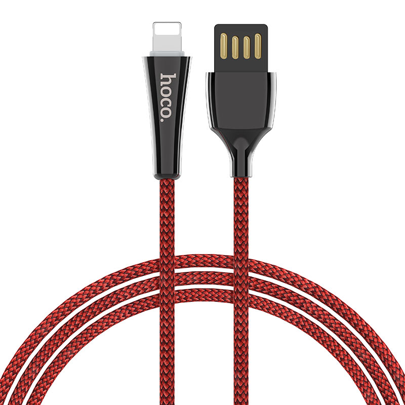 Cable USB to Lightning «U41 Soft light» charging data sync