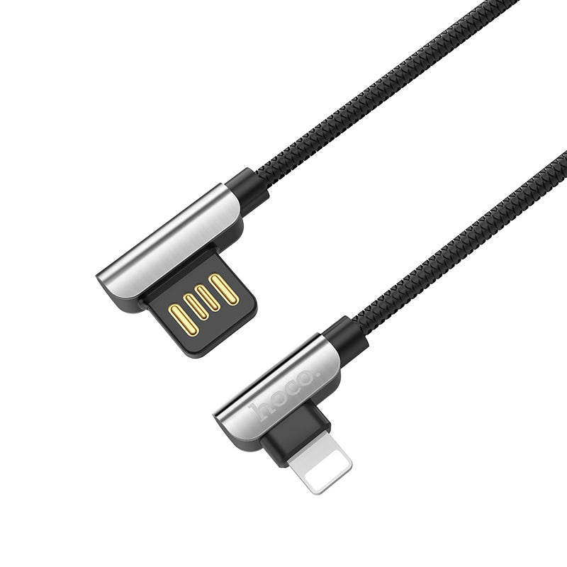Cable USB to Lightning «U42 Exquisite steel» charging data sync