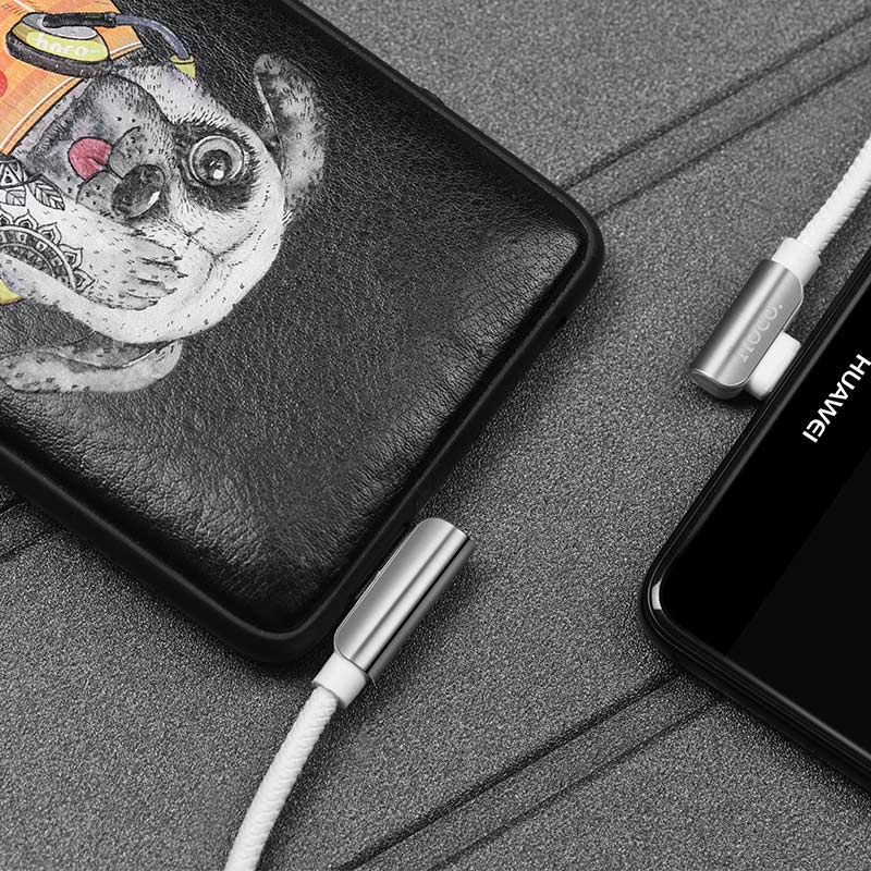 Cable USB to Type-C «U42 Exquisite steel» charging data sync