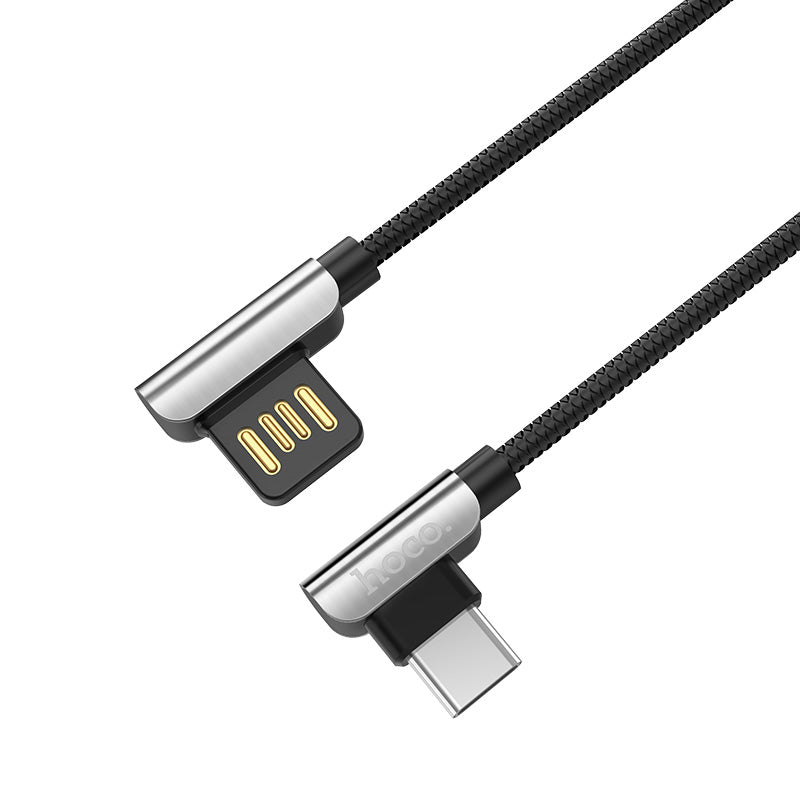 Cable USB to Type-C «U42 Exquisite steel» charging data sync