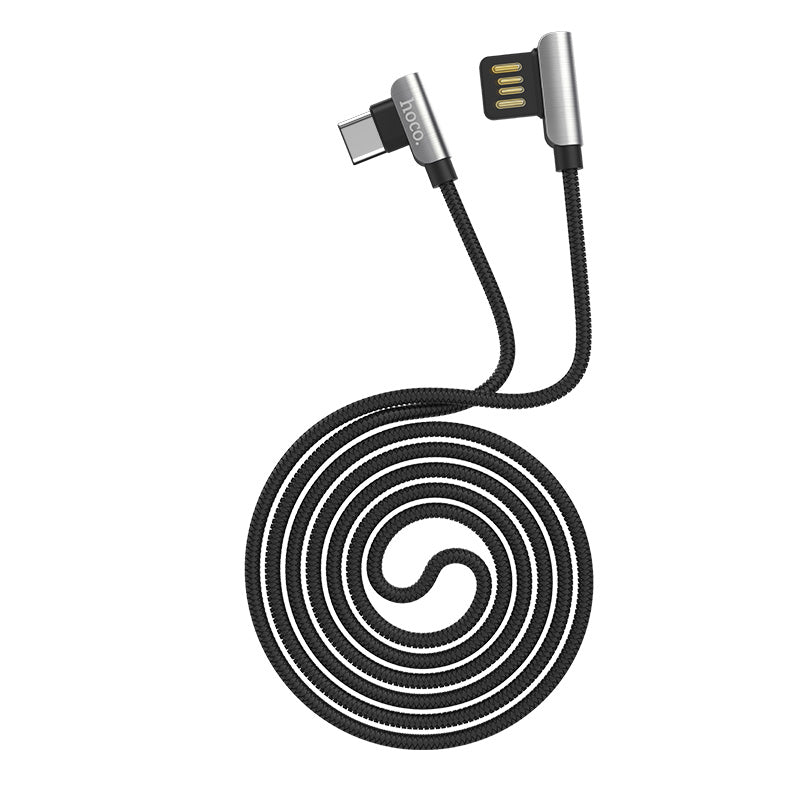 Cable USB to Type-C «U42 Exquisite steel» charging data sync