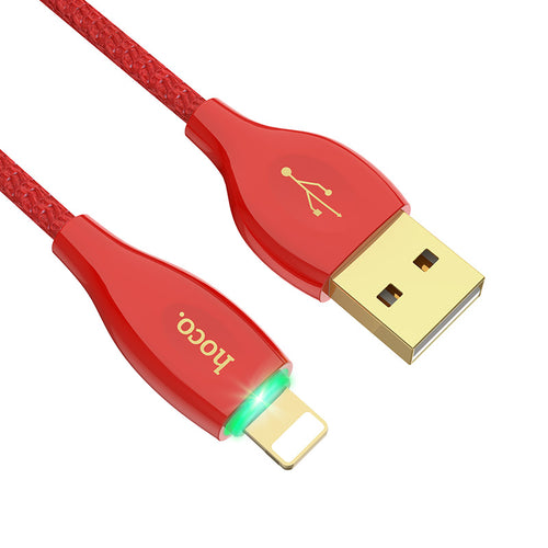 Cable USB to Lightning «U43 Ceramic» charging data sync