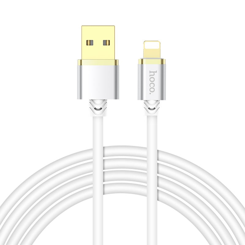 Cable USB to Lightning «U45 Gold collar» charging data sync