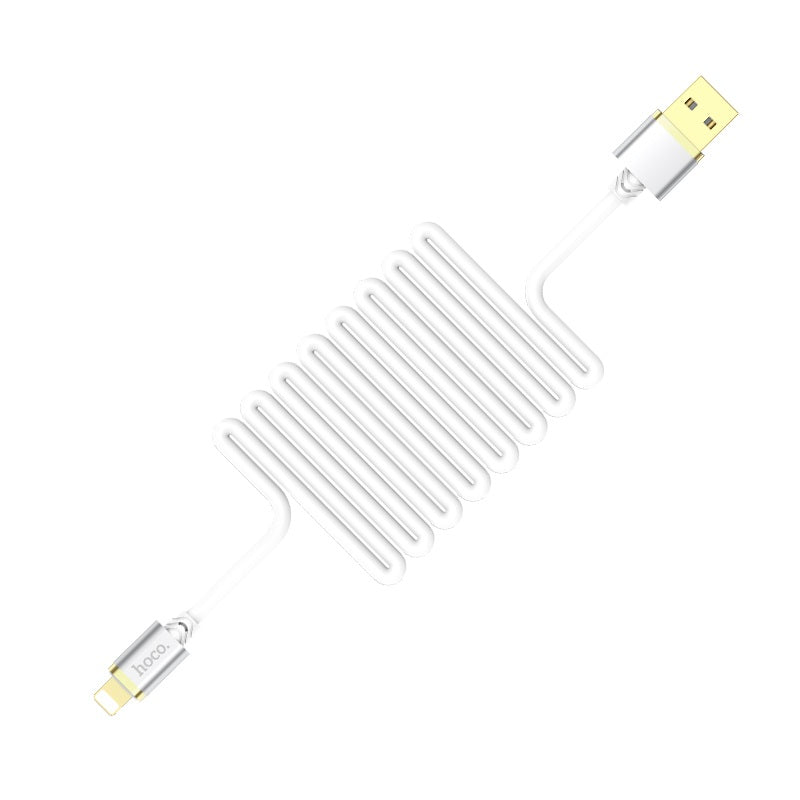 Cable USB to Lightning «U45 Gold collar» charging data sync