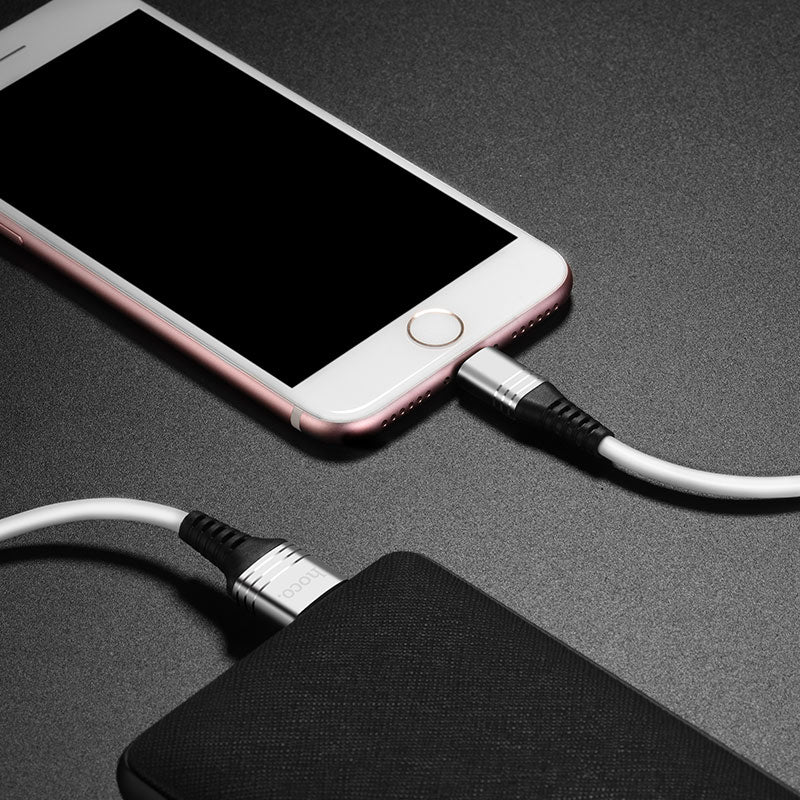 Cable USB to Lightning «U46 Tricyclic» charging data sync