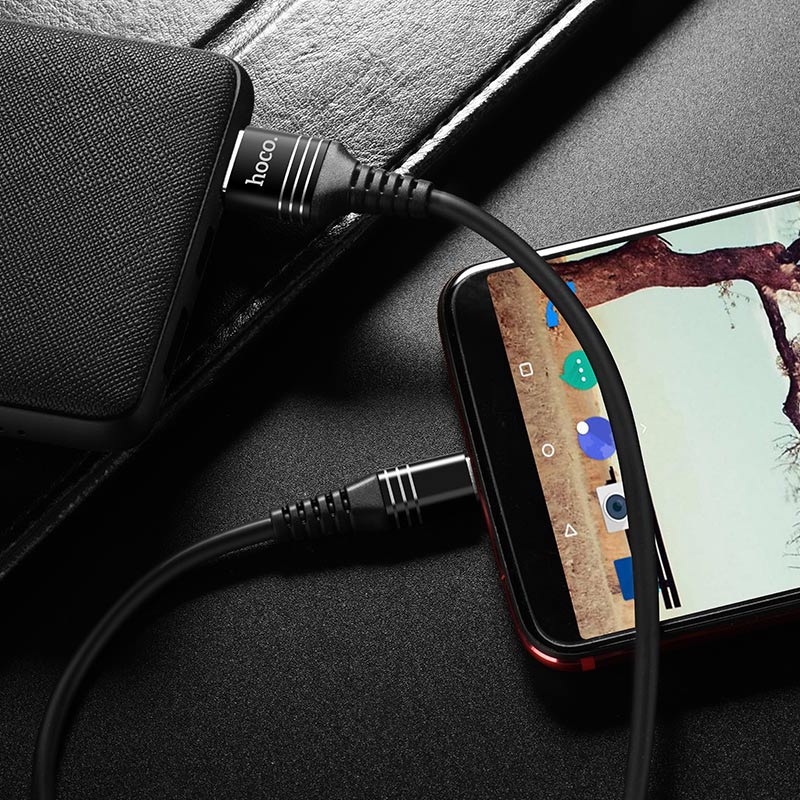 Cable USB to Type-C «U46 Tricyclic» charging data sync