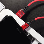 Cable USB to Type-C «U46 Tricyclic» charging data sync