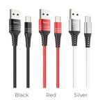 Cable USB to Type-C «U46 Tricyclic» charging data sync