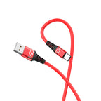 Cable USB to Type-C «U46 Tricyclic» charging data sync
