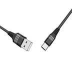 Cable USB to Type-C «U46 Tricyclic» charging data sync