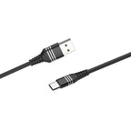 Cable USB to Type-C «U46 Tricyclic» charging data sync
