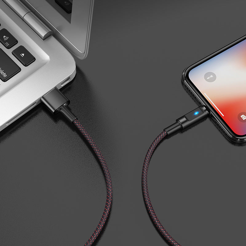 Cable USB to Lightning «U47 Essence core» charging data sync