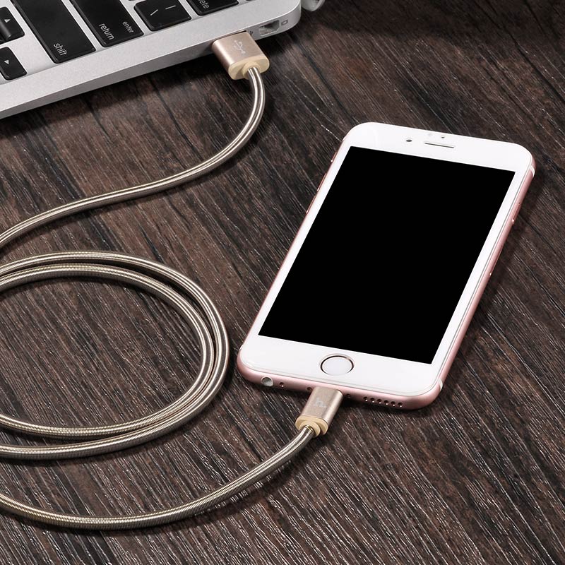 Cable USB to Lightning «U5» charging data sync