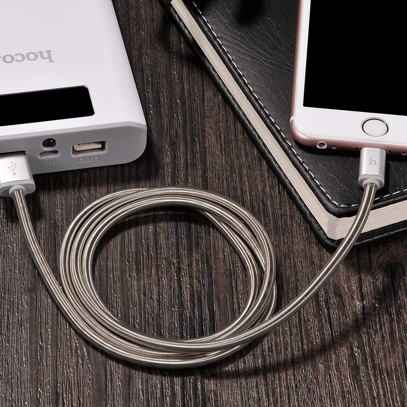 Cable USB to Lightning «U5» charging data sync