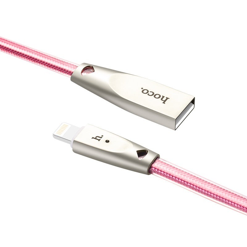 Cable USB to Lightning «U9» charging data sync