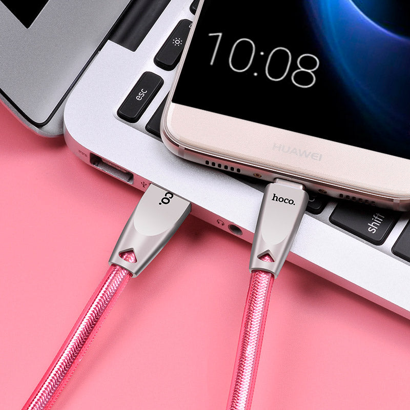 Cable USB to Type-C «U9» charging data sync