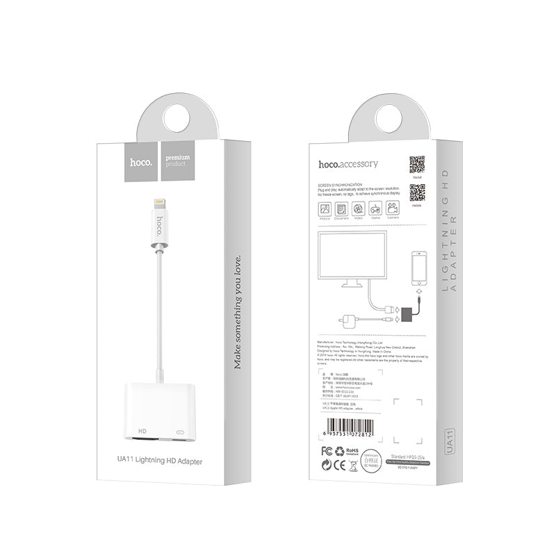 Adapter Lightning to HDTV “UA11” for Apple devices