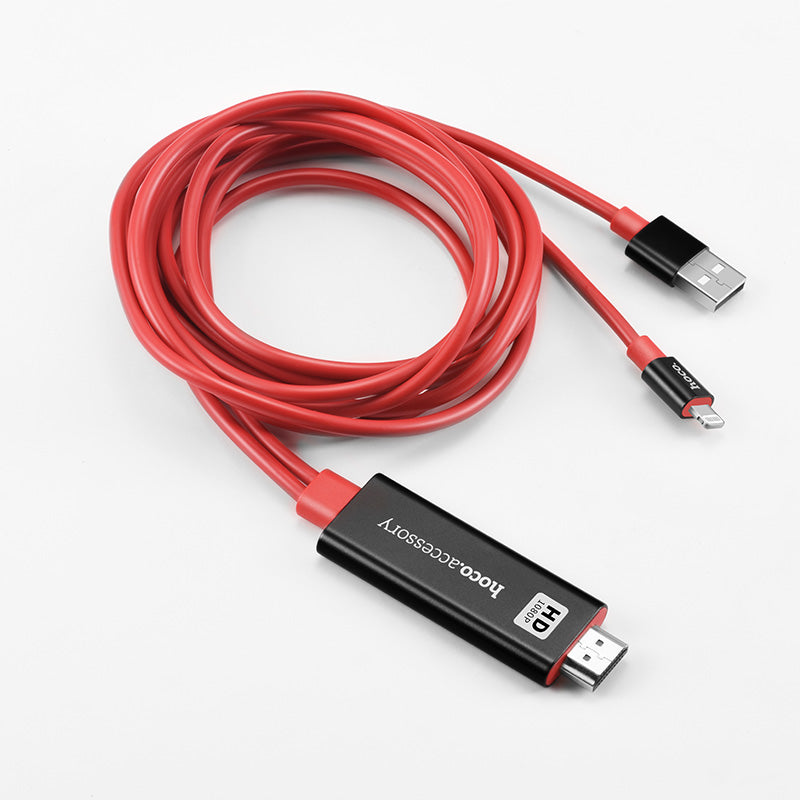Adapter Lightning to HDTV & USB «UA4» video audio converter
