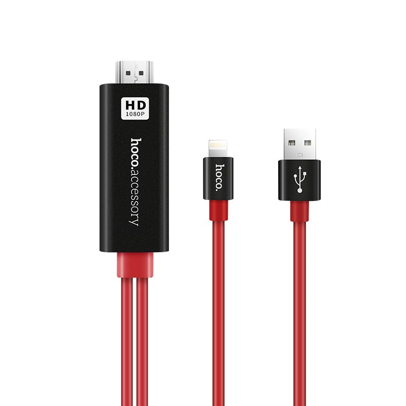 Adapter Lightning to HDTV & USB «UA4» video audio converter
