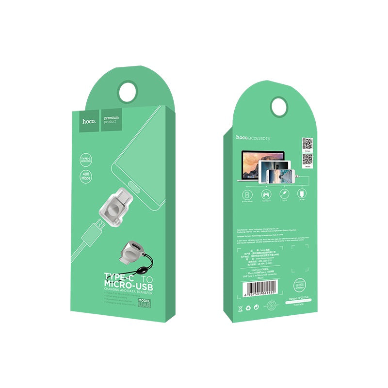 Adapter Type-C to Micro-USB «UA8» charging and data sync
