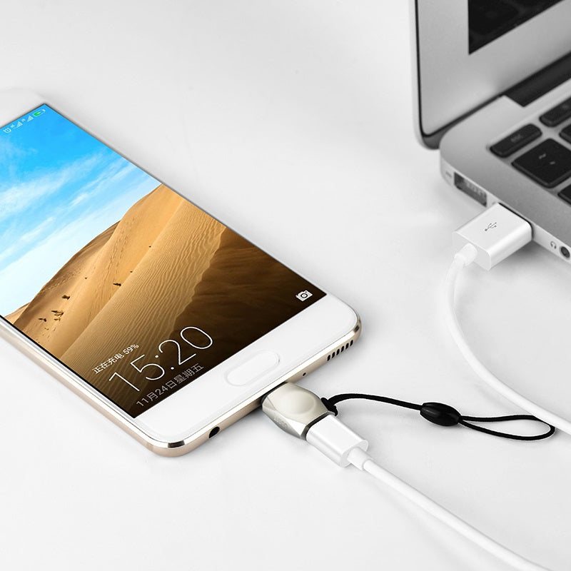 Adapter Type-C to Micro-USB «UA8» charging and data sync