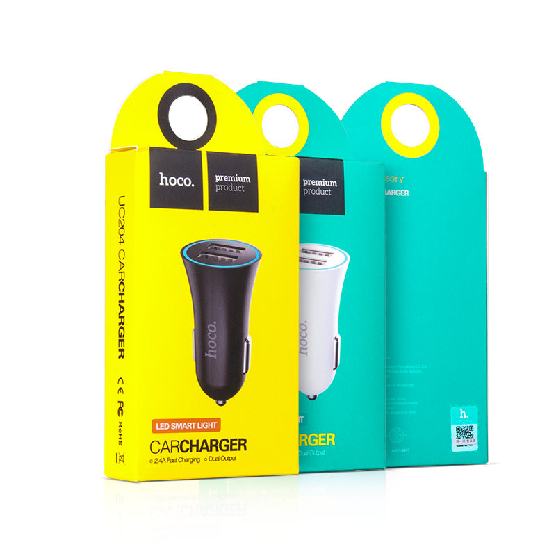 Car charger «UC204» dual USB charging adapter