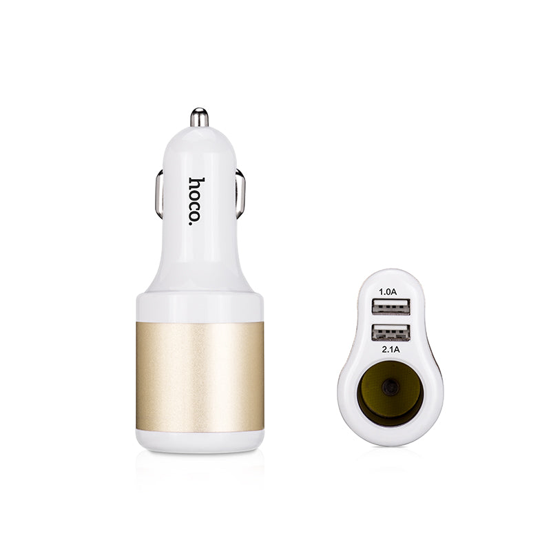 Car charger «UC206» dual USB single cigarette lighter
