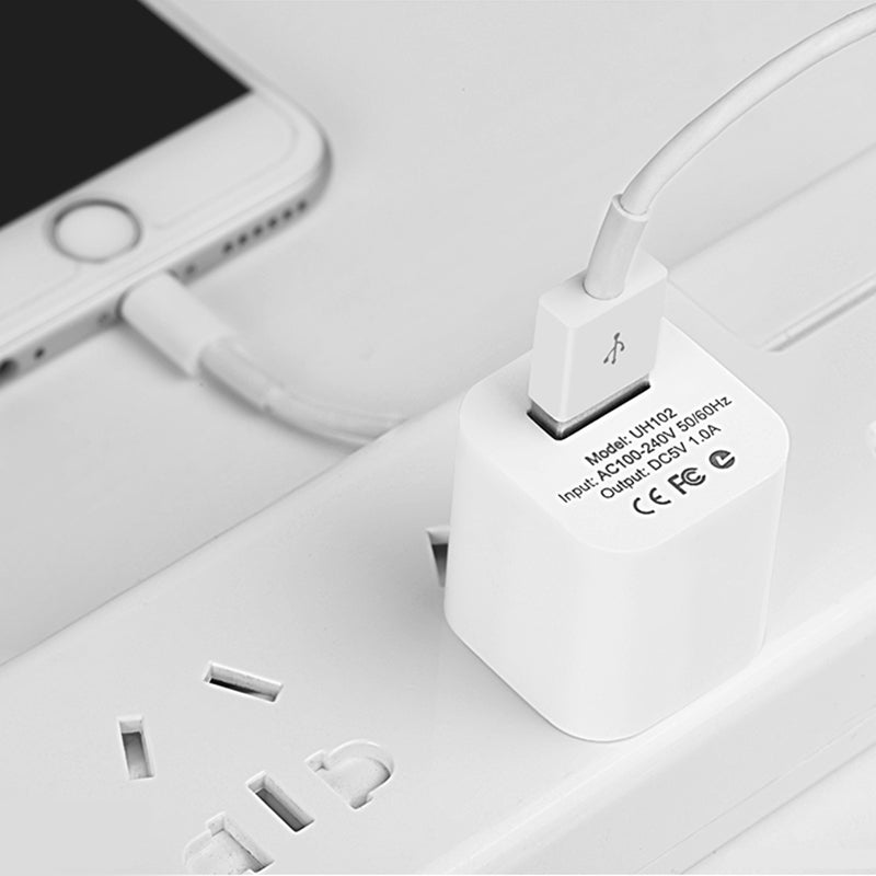 Wall charger “UH102” CN plug single USB charging adapter