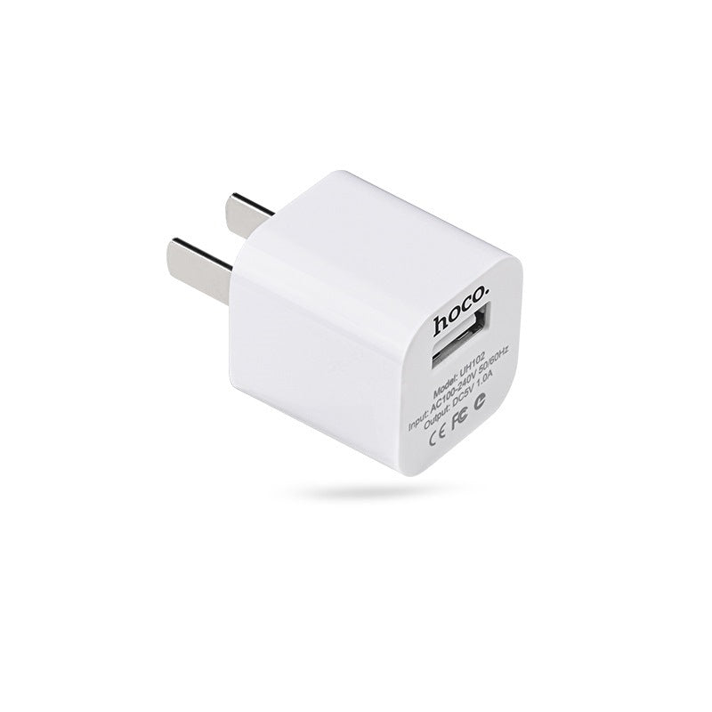 Wall charger “UH102” CN plug single USB charging adapter