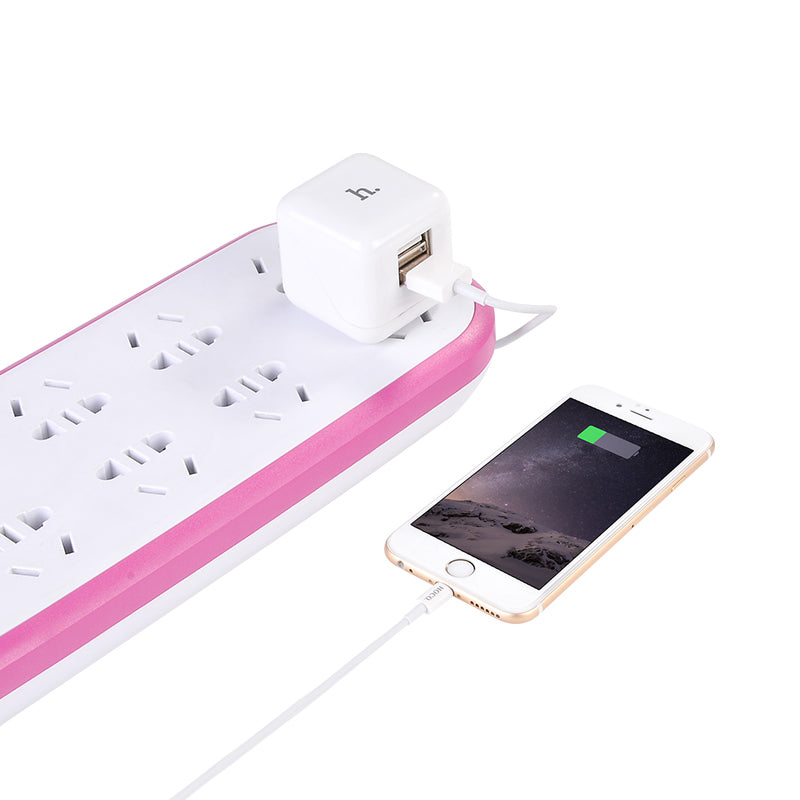Wall charger “UH201” US plug dual USB charging adapter