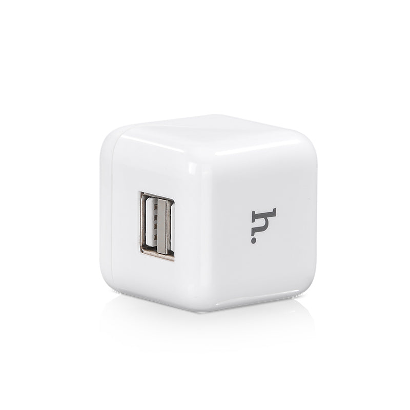 Wall charger “UH201” US plug dual USB charging adapter