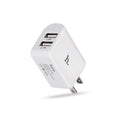 Wall charger “UH204” US plug dual USB charging adapter