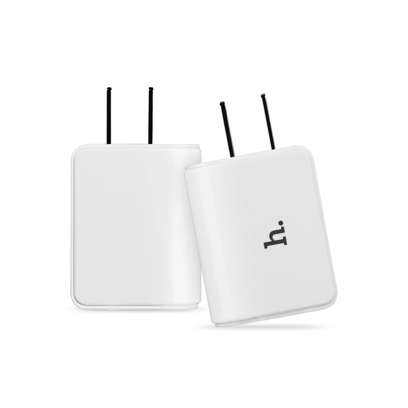 Wall charger “UH204” US plug dual USB charging adapter