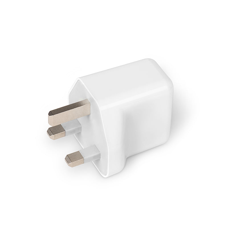 Wall charger “UH205” UK plug dual USB charging adapter