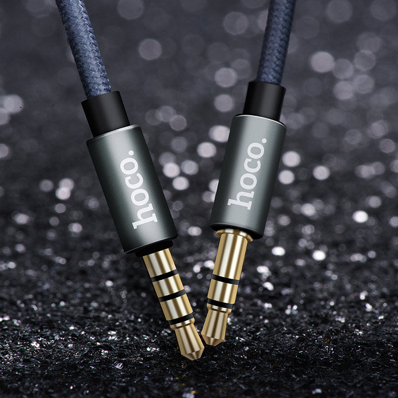 Cable 3.5mm to 3.5mm “UPA04 Noble sound” AUX with mic and button