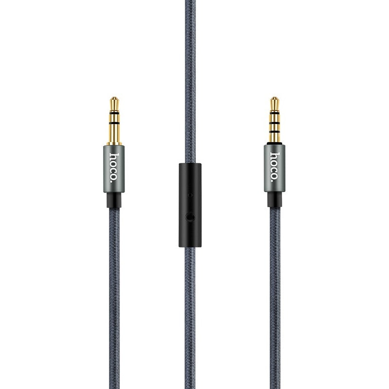 Cable 3.5mm to 3.5mm “UPA04 Noble sound” AUX with mic and button