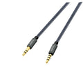 Cable 3.5mm to 3.5mm “UPA04 Noble sound” AUX with mic and button