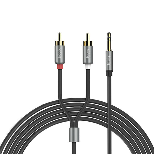 Cable dual RCA to 3.5mm “UPA10” audio plated plugs