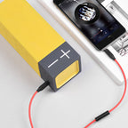 Cable 3.5mm to 3.5mm “UPA12” audio AUX TPE braid with microphone