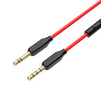 Cable 3.5mm to 3.5mm “UPA12” audio AUX TPE braid with microphone