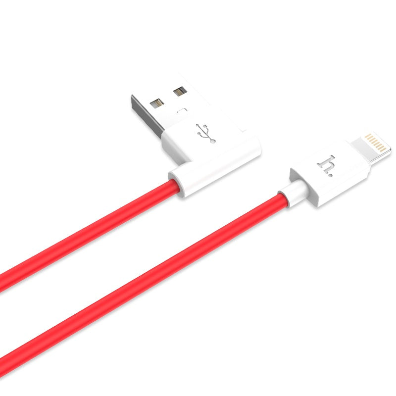 Cable USB to Lightning «UPL11» angled charging data sync