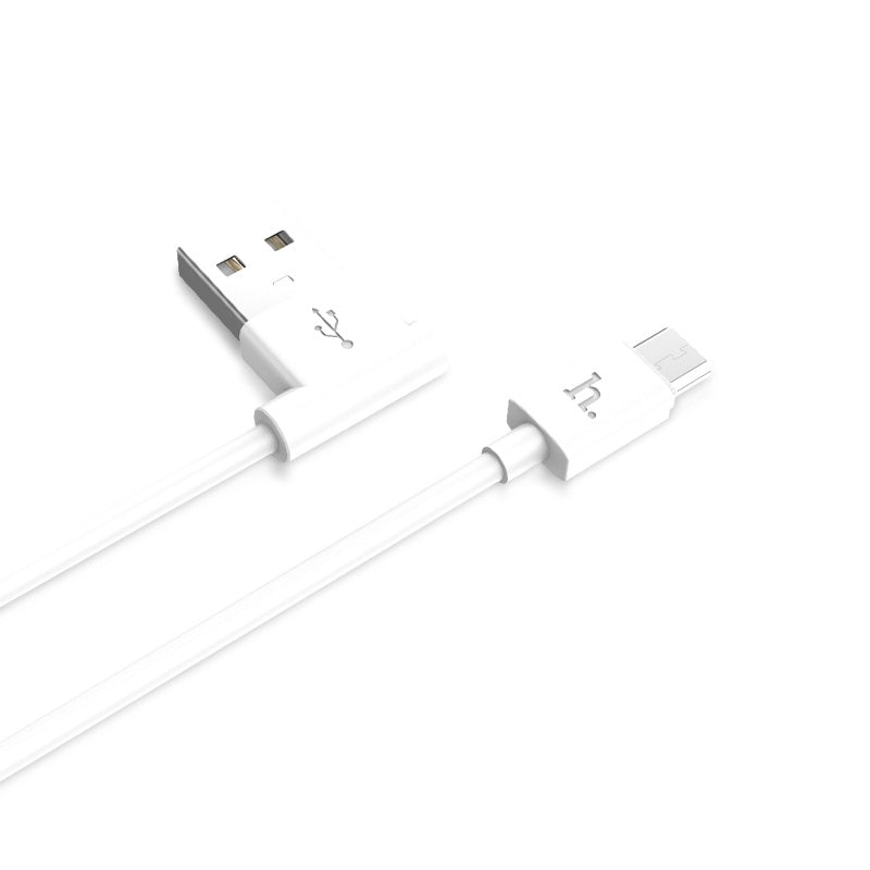 Cable USB to Micro-USB «UPM10» angled charging data sync