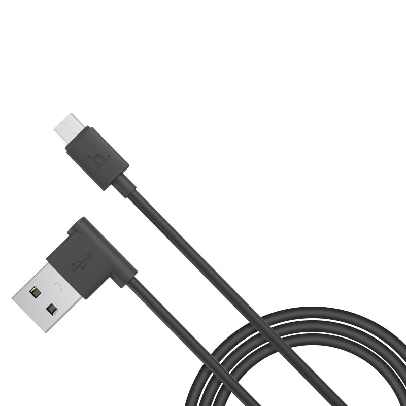 Cable USB to Micro-USB «UPM10» angled charging data sync
