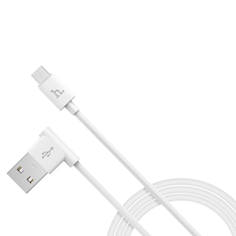 Cable USB to Micro-USB «UPM10» angled charging data sync
