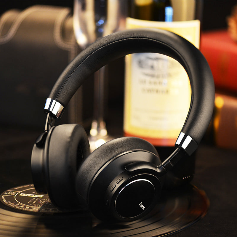 Headphones “W10 Cool Yin” wireless and wired telescopic head beam