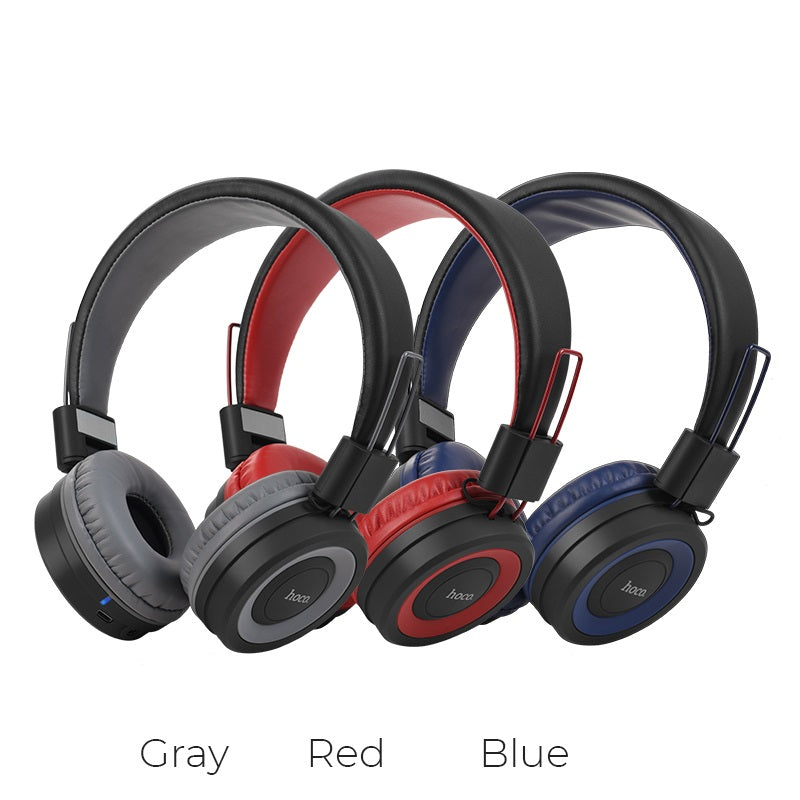 Headphones “W16 Cool motion” wireless and wired adjustable head beam
