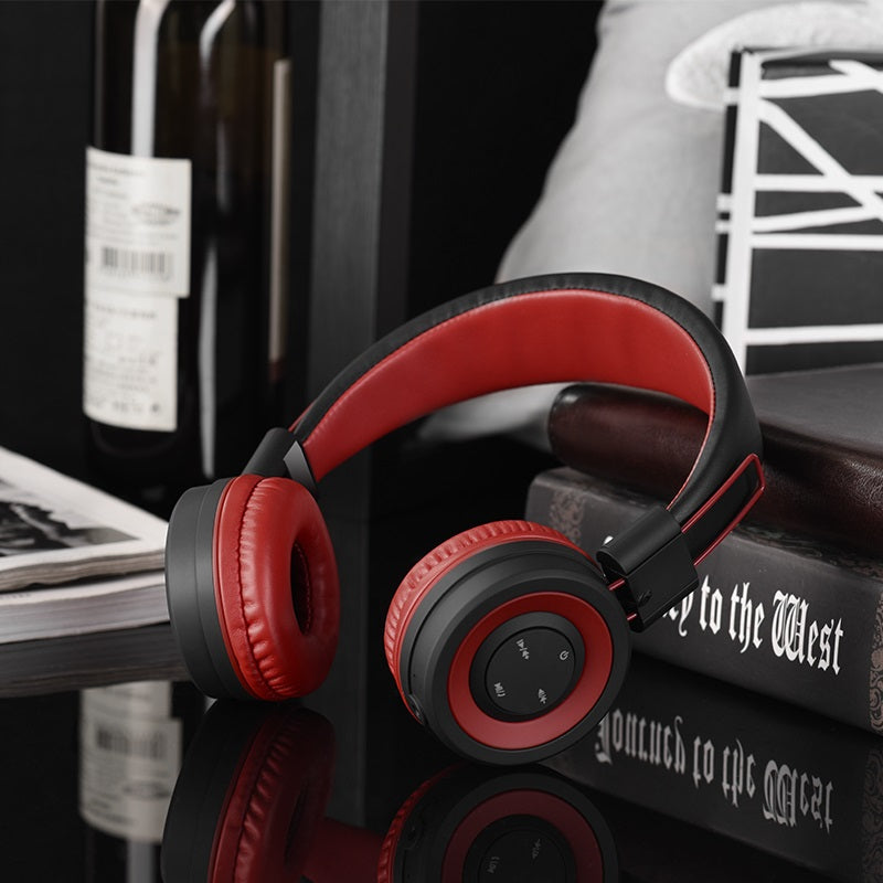 Headphones “W16 Cool motion” wireless and wired adjustable head beam