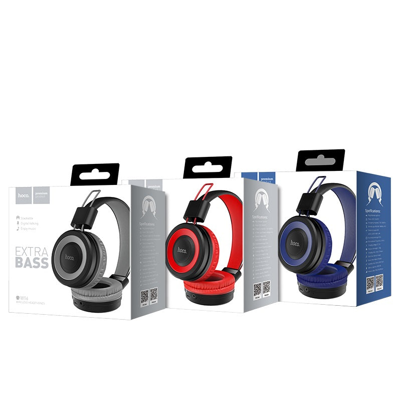 Headphones “W16 Cool motion” wireless and wired adjustable head beam